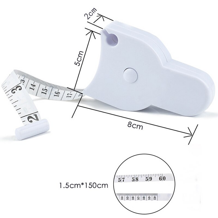 Fita Métrica Corporal Automática BodyPerfect