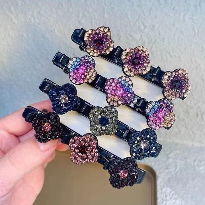 Hairclip Style- Presilha De Cabelo Trançado De Pedras Strass - Tendência 2022