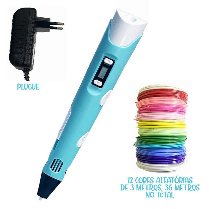 3D Pen Caneta de Desenho