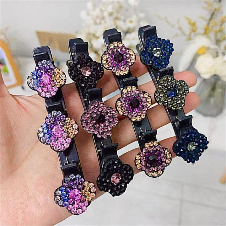 Hairclip Style- Presilha De Cabelo Trançado De Pedras Strass - Tendência 2022
