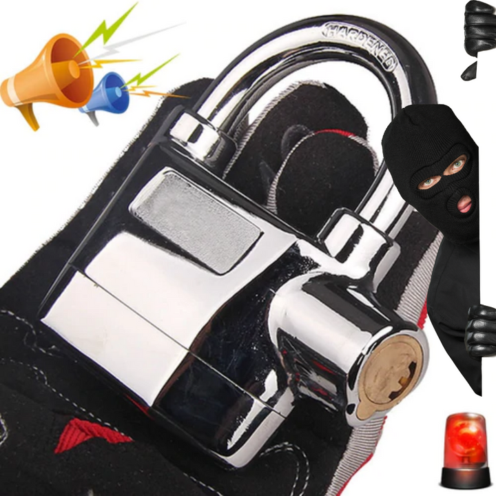 🔥🔥PROMOÇÃO🔥🔥                   Cadeado LOOKDEFENSE  Anti Furto LANÇAMENTO 2022 - bazzy.com.br