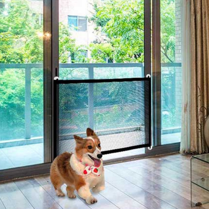 Portão de rede Magic PET Gate Safe - bazzy.com.br
