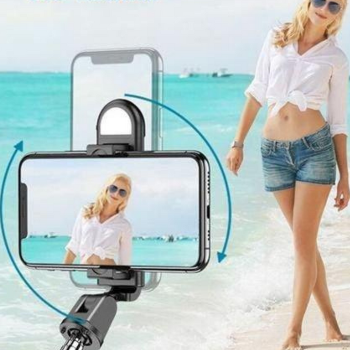 Stiktok Tripé para Selfie e Vídeos Wireless Bluetooth 2021 - bazzy.com.br