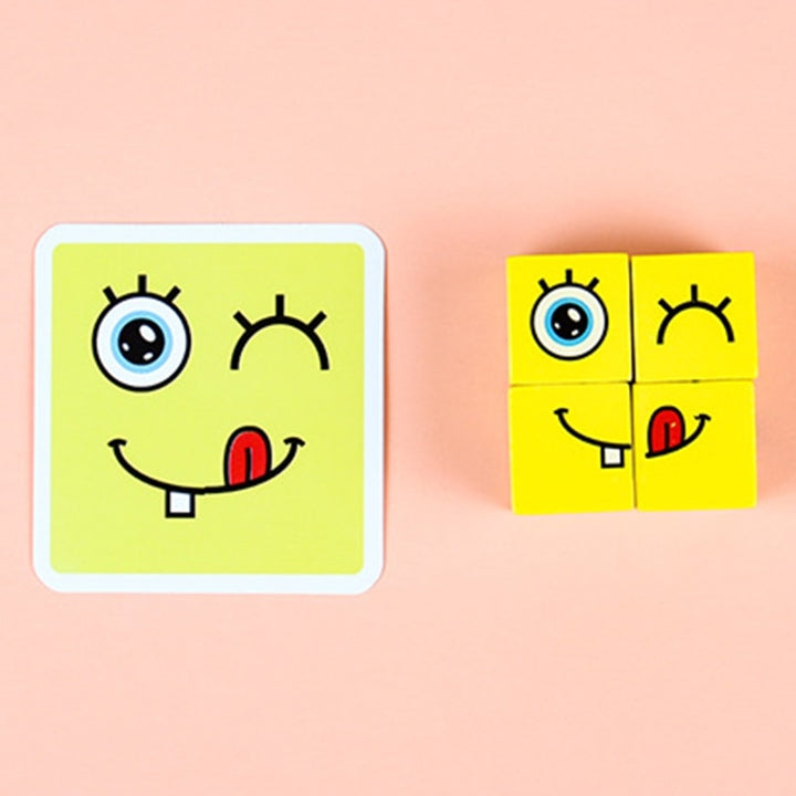Jogo Educacional Face Mágica Blocos de construção - bazzy.com.br