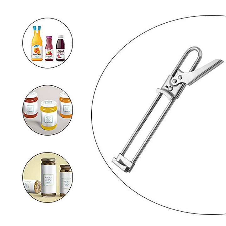 Jer Steel™️  -Abridor de Potes de aço inoxidável Multifuncional