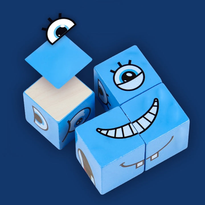 Jogo Educacional Face Mágica Blocos de construção - bazzy.com.br