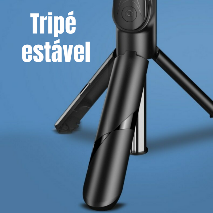 Stiktok Tripé para Selfie e Vídeos Wireless Bluetooth 2021 - bazzy.com.br