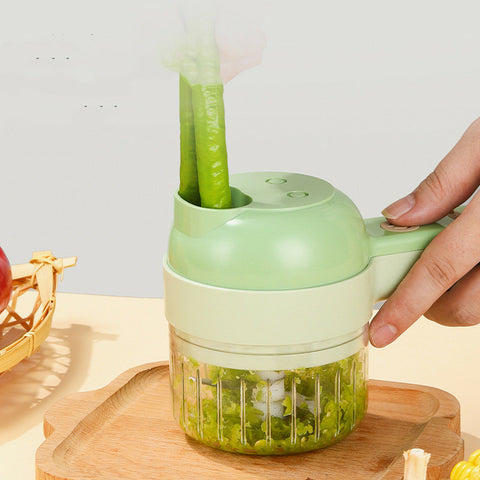 Processador e Triturador de Alimentos Eletrico 3 em 1 - Nano Slicer