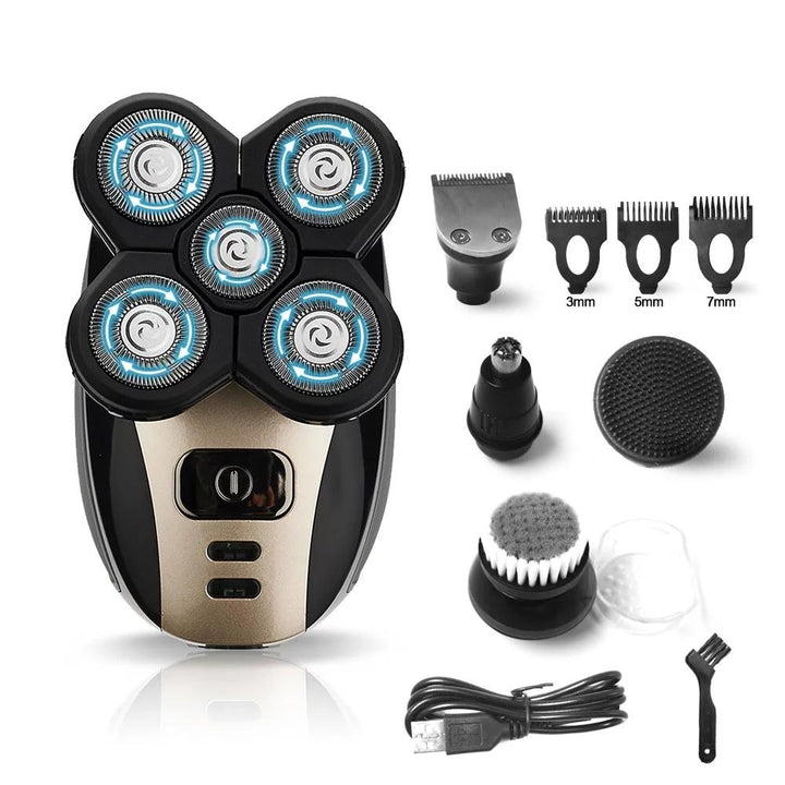 Kit Blader Pro Profissional 5em1 - Barbeador e Aparador