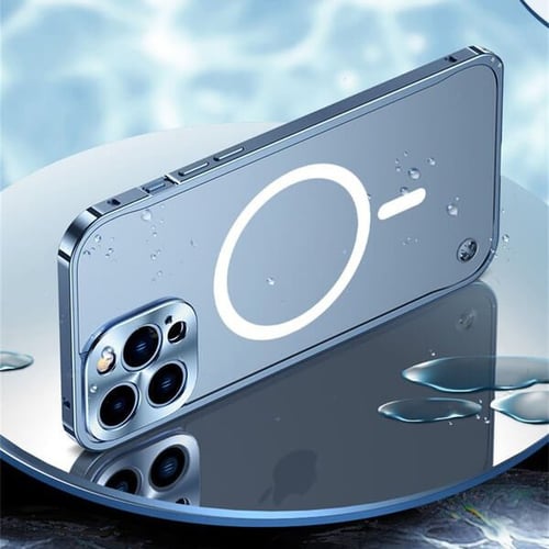 Case para iPhone com estrutura de Metal Magnético